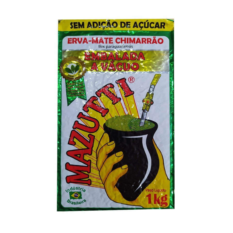 Erva Mate Mazutti Tradicional a vácuo