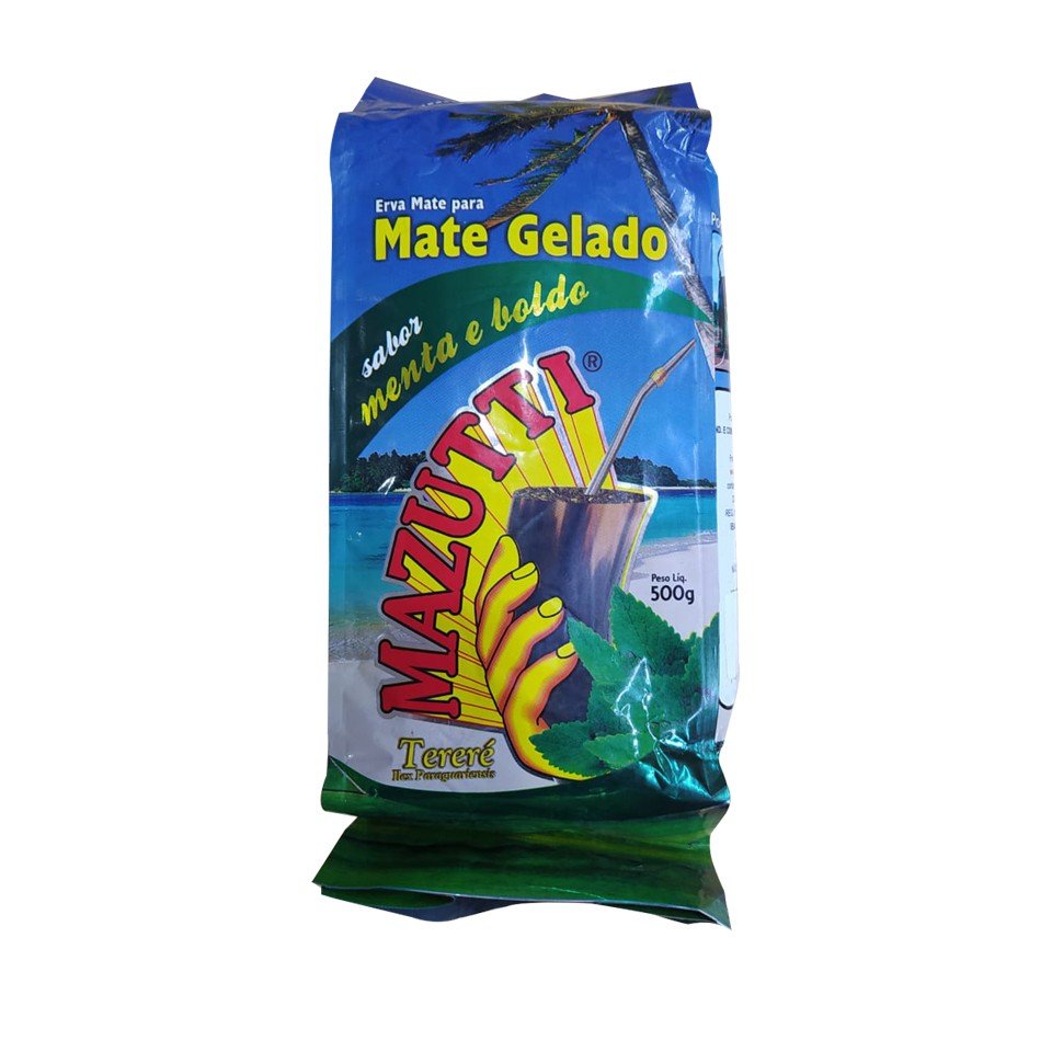 Erva Mate Tereré Mazzuti Menta e Boldo