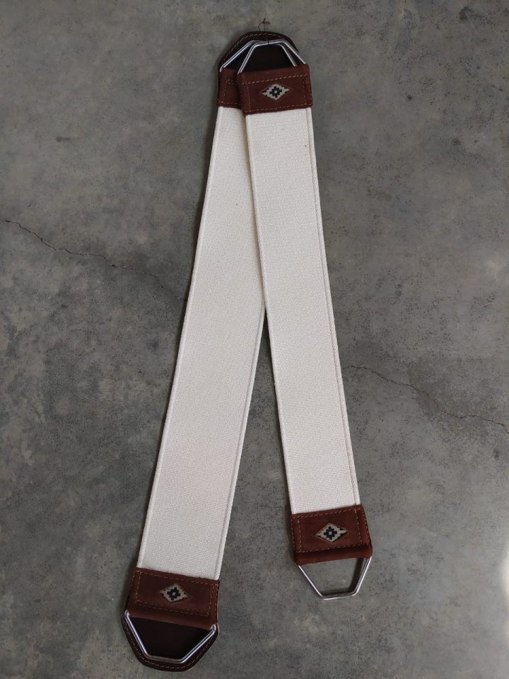 Conjunto Barrigueira CCM Fita Algodão Grossa 