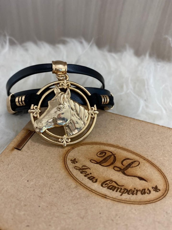 Pulseira Feminina Banhada a ouro DL2