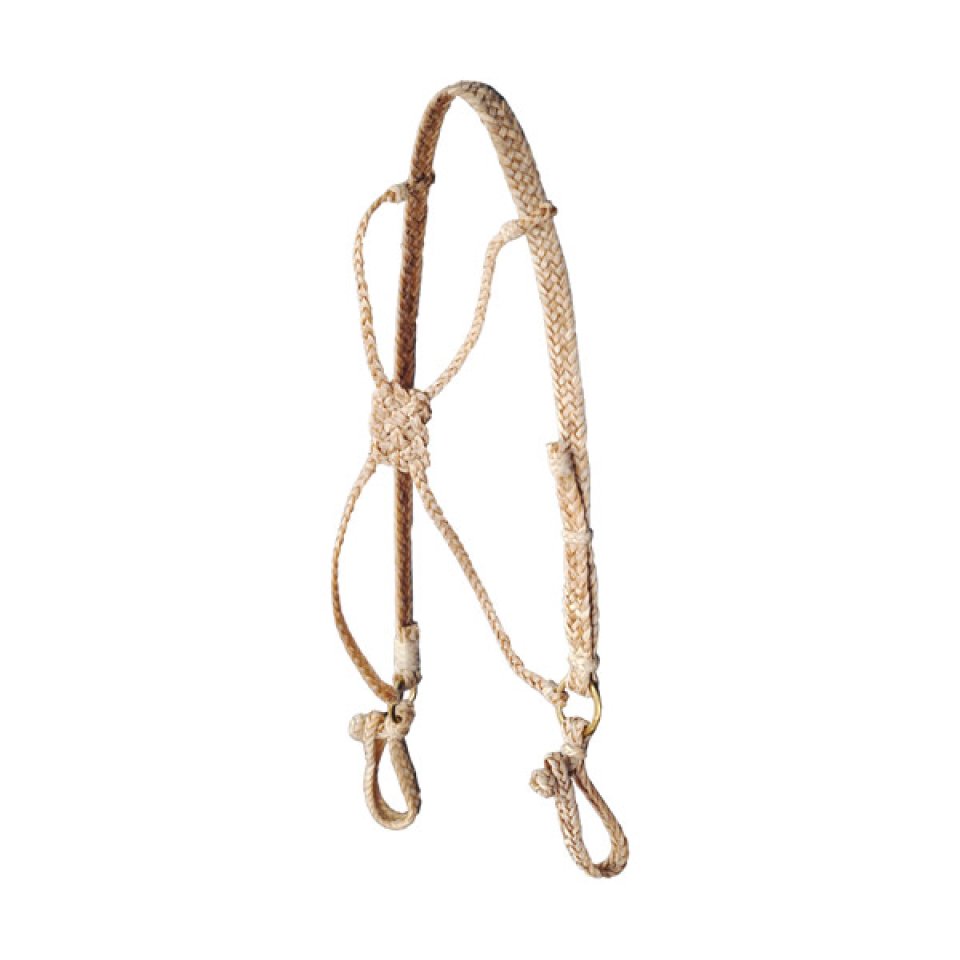 Cabeçada Trançada 12 Tentos Com Testeira