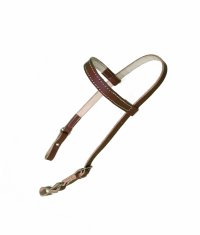 Cabeçada Couro Chato Havana