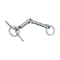 Bridão Torcido Para Carroça