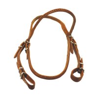 Cabeçada Trançada Couro de Cabrito