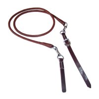 Rédea Trançada Couro de Cabrito