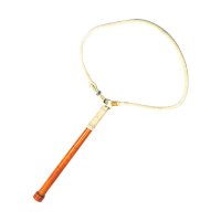 Relho Soitera Cabo de Madeira Verniz Com Argola